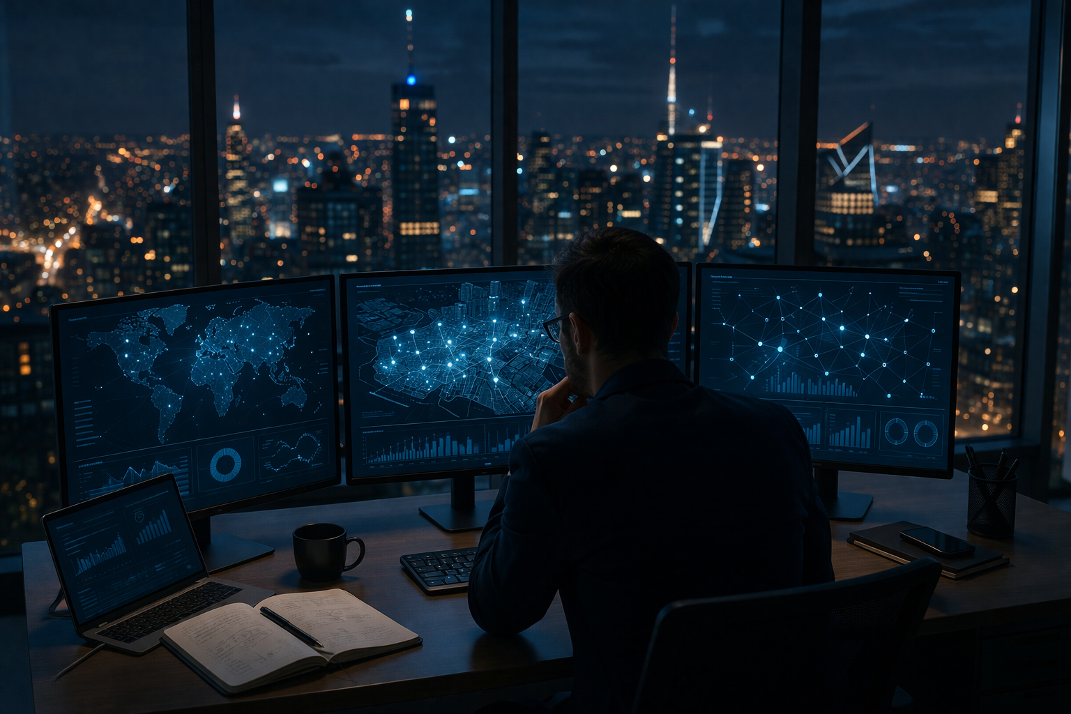 Security operations visual for GradeRisk